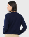 PICKLEBALL QUEEN sweatshirt in navy