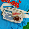 clear belt bag