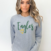 LEGACY script sweatshirt in light heather grey