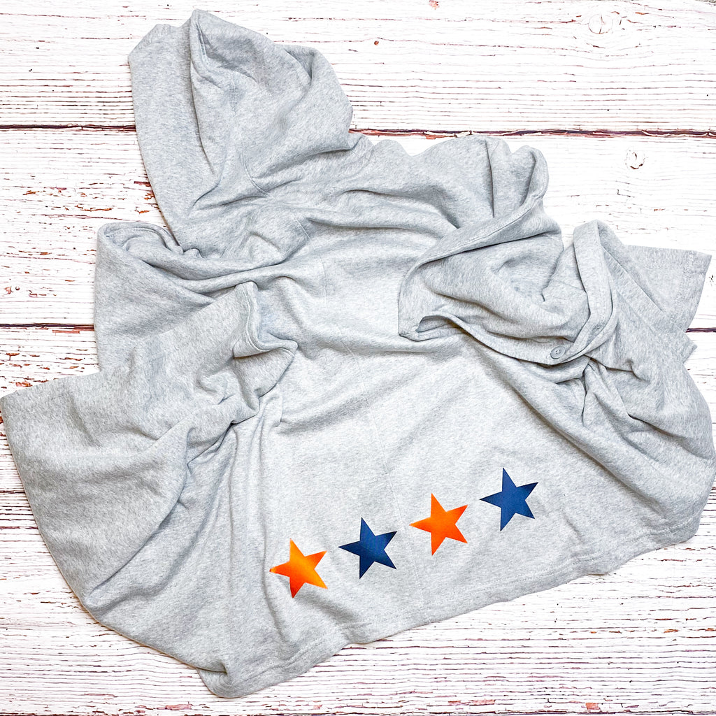 custom SPIRIT SPRINKLES sweatshirt poncho