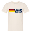 WAKELAND retro stripe tee in heather dust