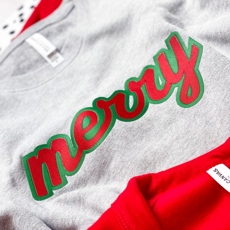 holiday sweatshirts *GRINCH and MERRY only*